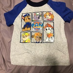 4t Nickelodeon paw patrol shirt